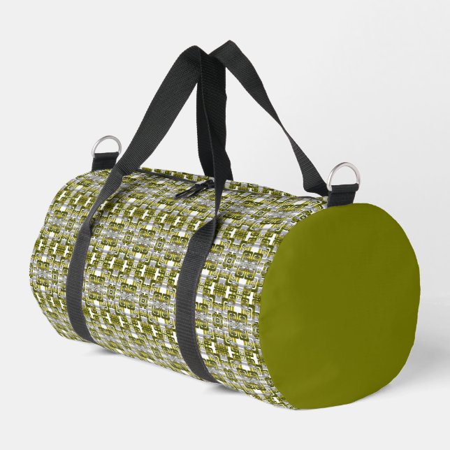 Sac De Sport Activate My Heart Pattern Silver (Coin gauche)