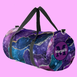 Sac De Sport Agate Cosmologique Arc-en-ciel Holographique Grand
