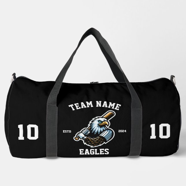 Sac De Sport Aigles "personnalisables" Baseball (Recto)