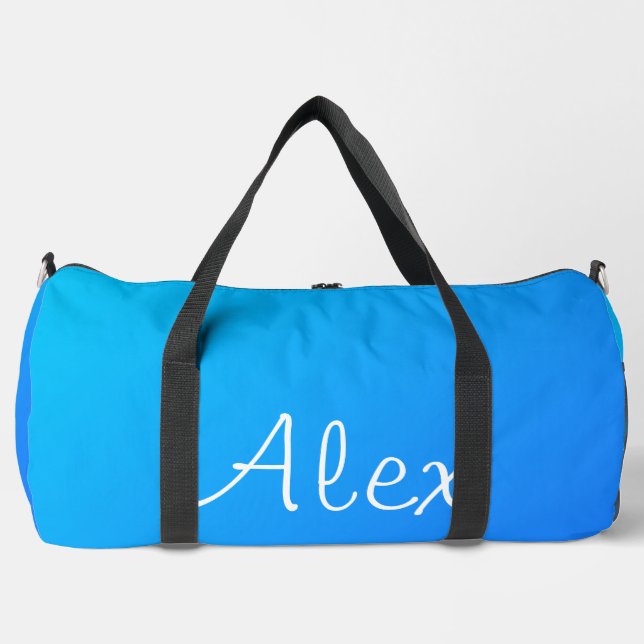 Sac De Sport Allant Aqua (Recto)