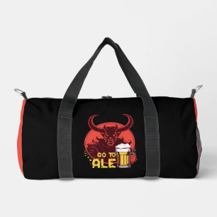 Sac De Sport Aller À Ale - Satan Boire Bière