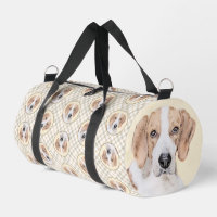 American Foxhound Red Walker mignonne Peinture Chi