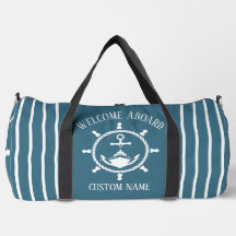 Ancre nautique d'accueil capitaine  nautique Blue 