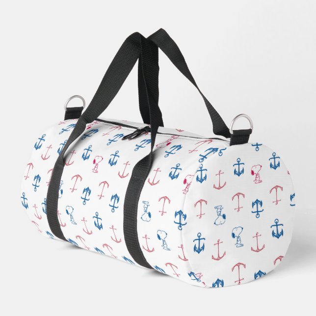 Sac De Sport Ancre nautique Snoopy Motif (Coin gauche)