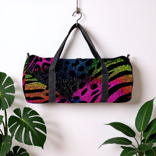 Sac De Sport Animaux Arc-en-Ciel Mixés