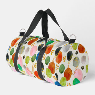 Sac De Sport Aquarelle Abstraite Pebble Gold Parties scintillan
