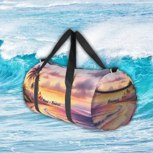 Sac De Sport Aquarelle Sketch Maui Hawaii Coloré