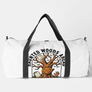 Sac De Sport Arbre Hanté Effrayant Chemise d'Avertissement Hall
