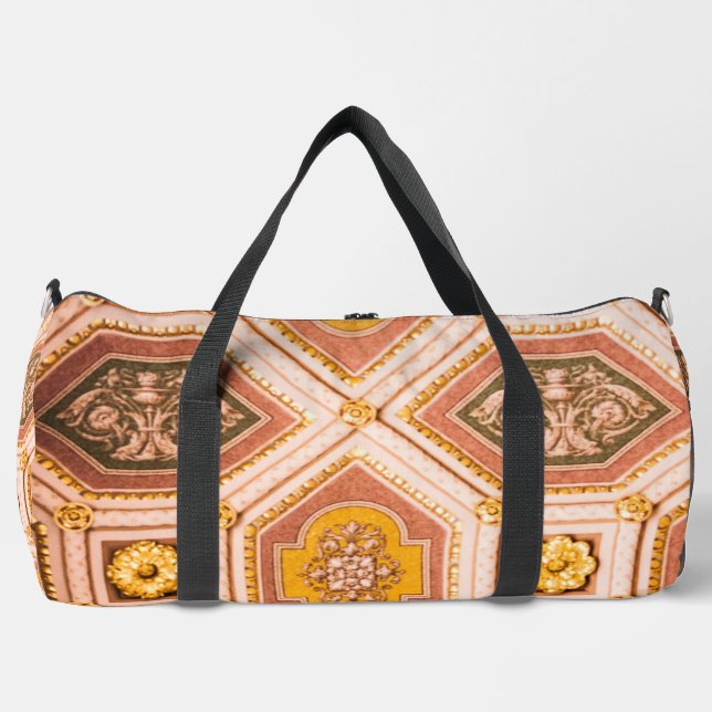 Sac De Sport Architecture hongroise rose et rose (Recto)