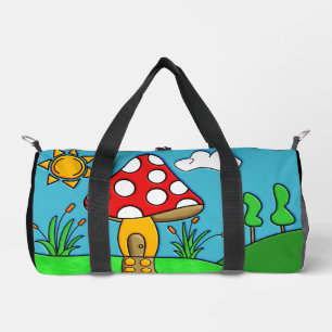 Sac De Sport Art fongique fantaisiste de la forêt