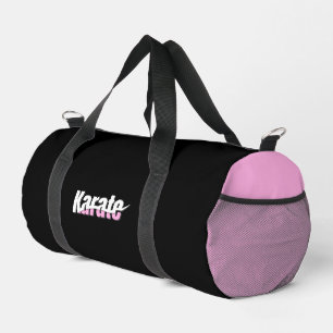 Sac De Sport Arts Martiaux Karaté Féminin Rose