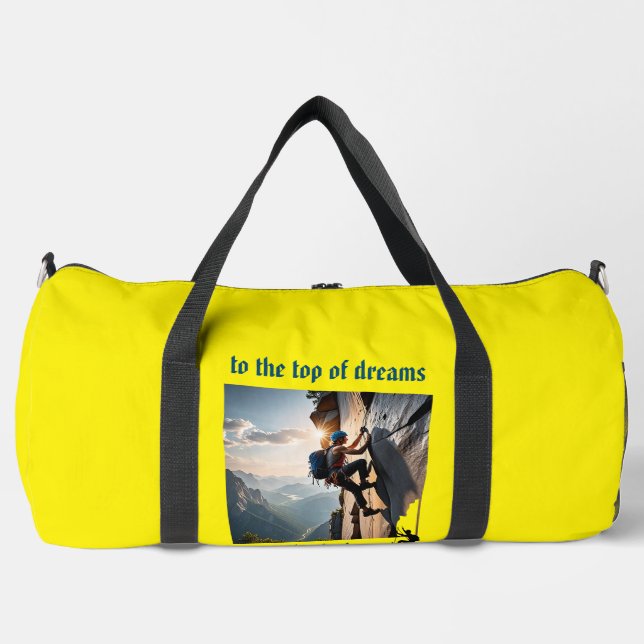 Sac De Sport "Au sommet des rêves" (Recto)