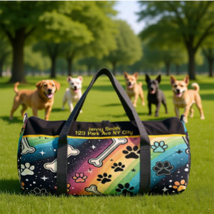 Sac De Sport Aventure de compagnie arc-en-ciel déjantée