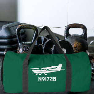 Sac De Sport Avion Cessna Cool,Simple Green Aviation
