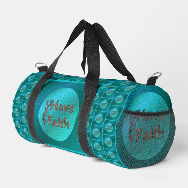 Sac De Sport Ayez Des Mots Inspirationnels De Foi (Coin droit)