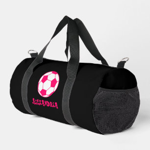 Sac De Sport Balle de football rose filles