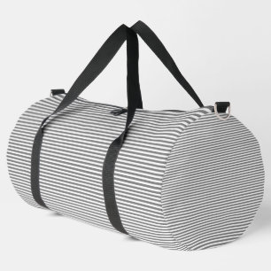 Sac De Sport Bandes grises et blanches