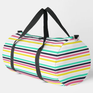 Sac De Sport Bandes horizontales colorées