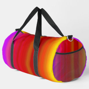 Sac De Sport Bandes multicolores Abstraites