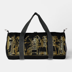 Sac De Sport Banquet Assyrien Doré Antique