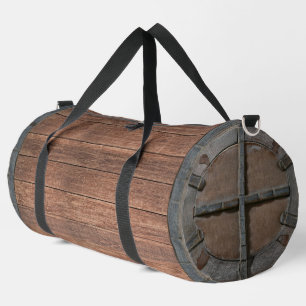 Sac De Sport Baril rustique en bois