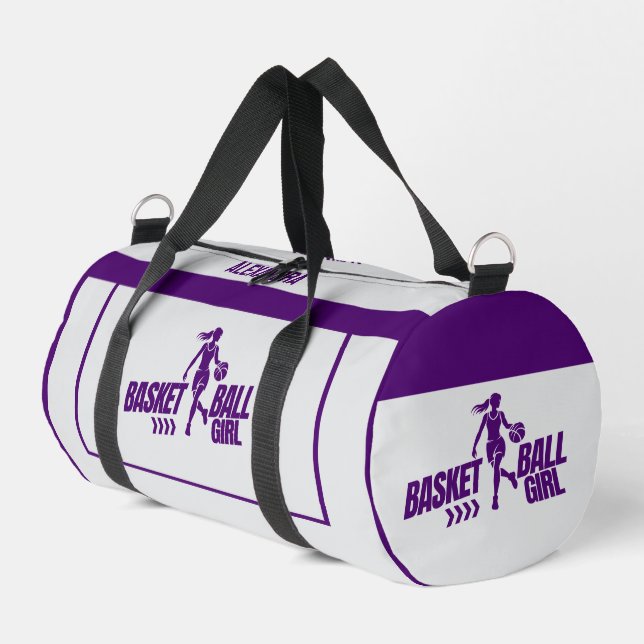 Sac De Sport Basket-ball, Joueuse de basket-ball, Équipe, Cadea (Coin gauche)