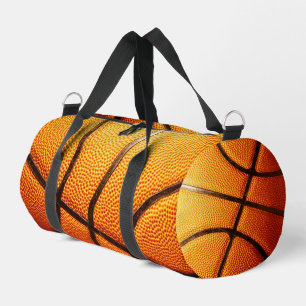 Sac De Sport Basketball orange grumeleux,