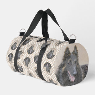 Sac De Sport Berger belge Tervuren Paint Peinture Chien Art