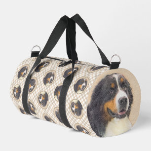 Sac De Sport Bernese Mountain Dog Berner Peinture de mignons an