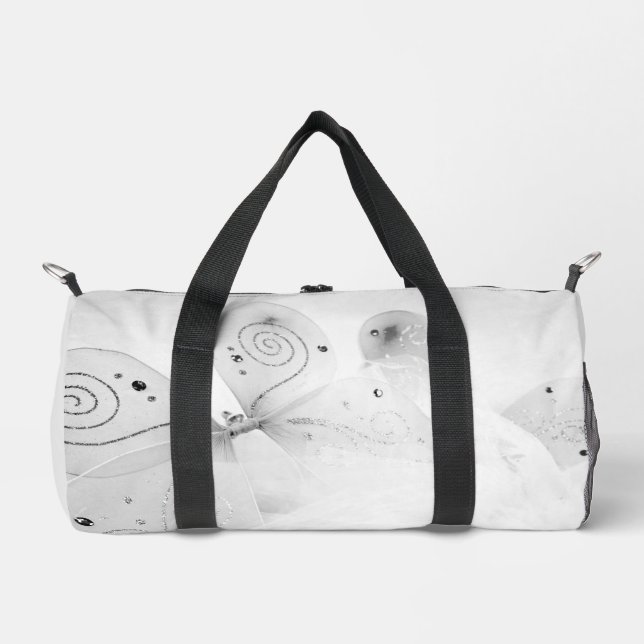 Sac De Sport Black & White Fairy Wings et un Tutu Small (Recto)