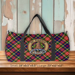 Sac De Sport Blason de Clan Christie sur tartan