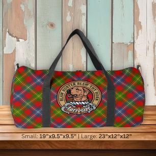 Sac De Sport Blason de clan Forrester sur tartan
