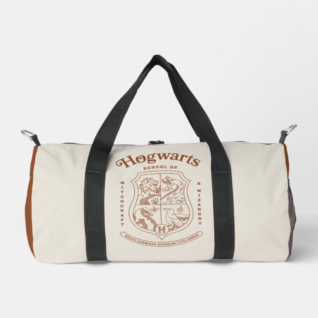 Sac De Sport Blason de l'école de sorcellerie et de wizardry HO (Recto)