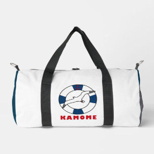 Sac De Sport Bleu marin de la ceinture de mer et de la ceinture