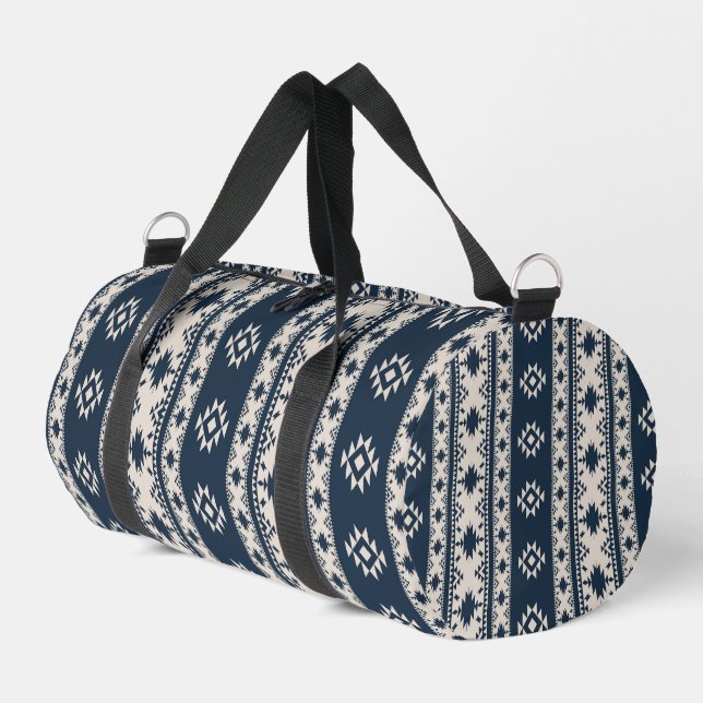 Sac De Sport Blue Aztec Print Cut Sew Bag (Coin gauche)