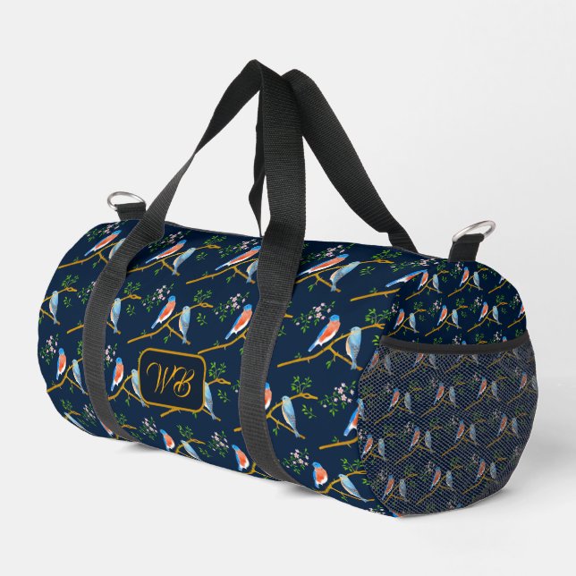 Sac De Sport Bluebirds Duffel Bag Dark Blue (Coin droit)