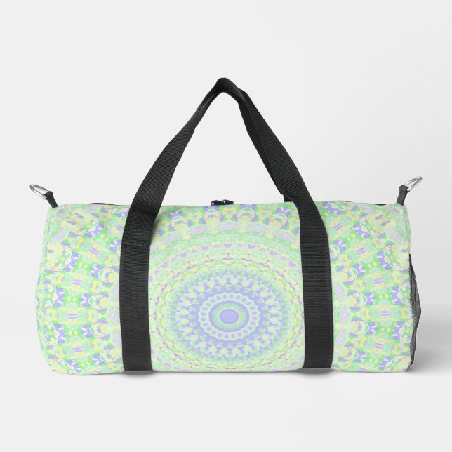 Sac De Sport Boho Hippie Funky Eclectique Printemps Pastel Mand (Recto)