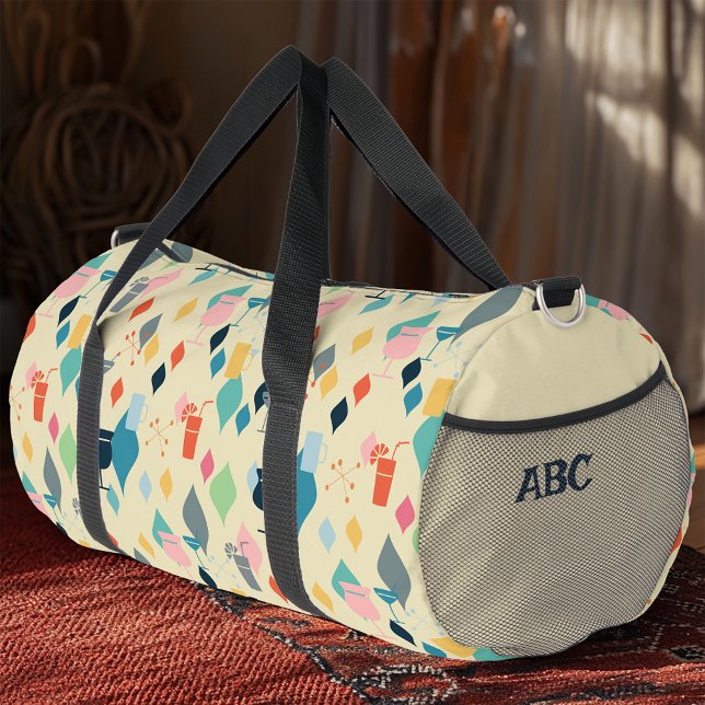 Sac De Sport Boissons Modernes Du Milieu Du Siècle (Créateur téléchargé)