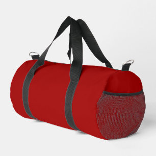 Sac De Sport Bonbons foncés Pomme rouge couleur solide