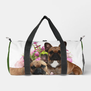 Sac De Sport Bouledogue français Fleurs Bouledogue français Fêt