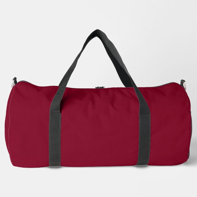 Sac De Sport Bourgogne (couleur solide) (Recto)