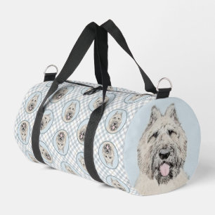 Sac De Sport Bouvier des Flandres Peinture Faune Brindle Dog Ar