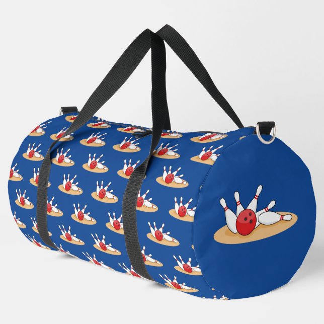 Sac De Sport Bowling Ball Stritles Motif (Coin gauche)