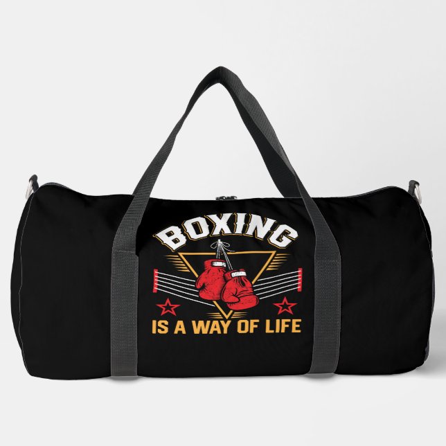 Sac De Sport Boxing Is A Way Life (Recto)