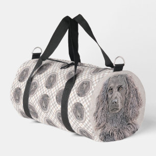 Sac De Sport Boykin Spaniel Peinture Petit Chien Marron LBD Art