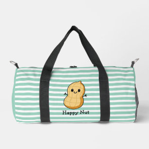 Sac De Sport Cacao Kawaii Dessin Animé – Écrou Sourire Mignon