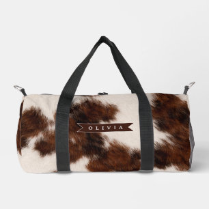 Sac De Sport Cadeau personnalisé de style western cowgirl avec 
