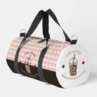 Sac De Sport Café Glacé Pensées Chaudes Pour Toi