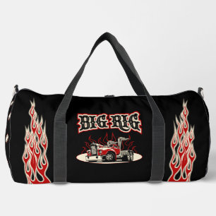 Sac De Sport Camion rétro de dessin "Big Rig"