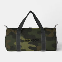 Camo Terreux Verts Bruns Gras Personnaliser Nom